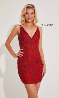 Short Homecoming Dress 4249 by Primavera