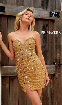 Short Homecoming Dress 4252 by Primavera