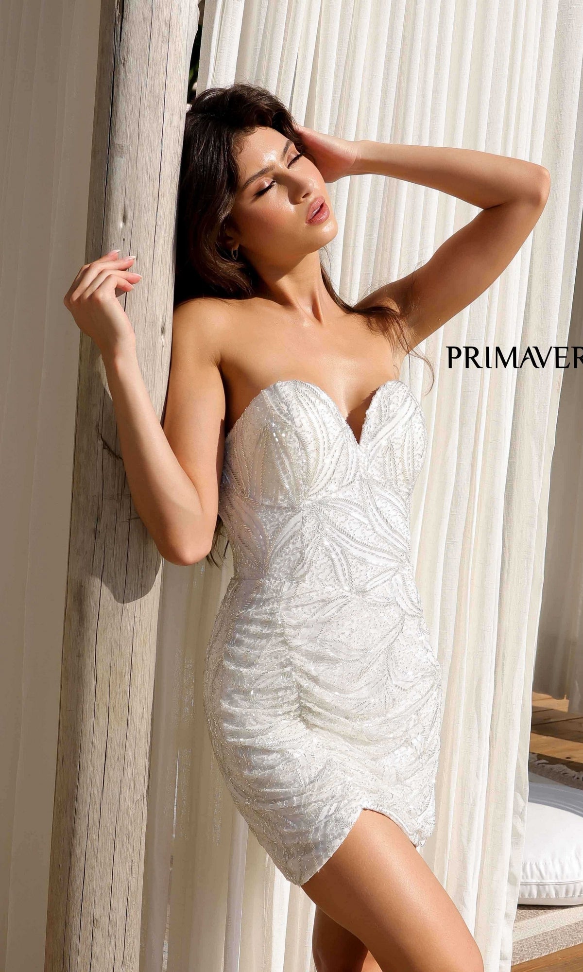 Short Homecoming Dress 4259 by Primavera