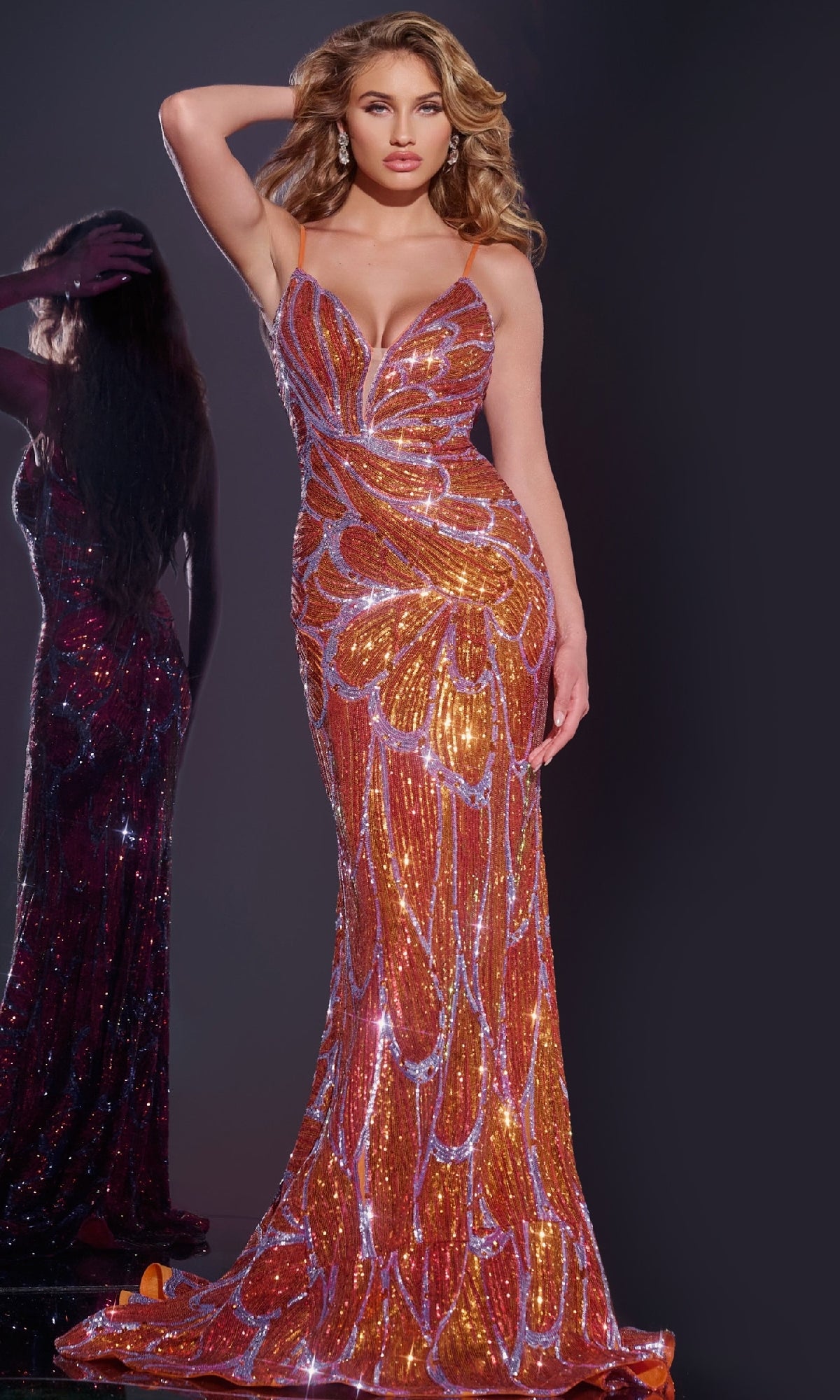 Long Prom Dress: Jovani 42600