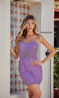 Short Homecoming Dress 4268 by Primavera