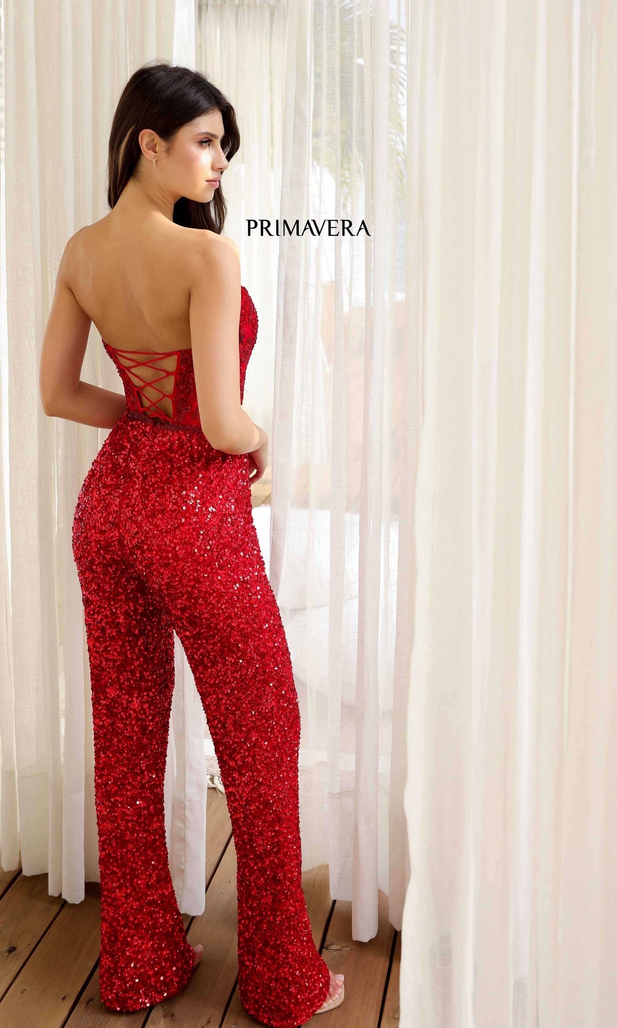 Long Formal Jumpsuit 4272 by Primavera