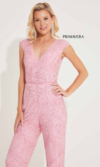 Long Formal Jumpsuit 4275 by Primavera