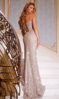 Long Prom Dress: Jovani 42920