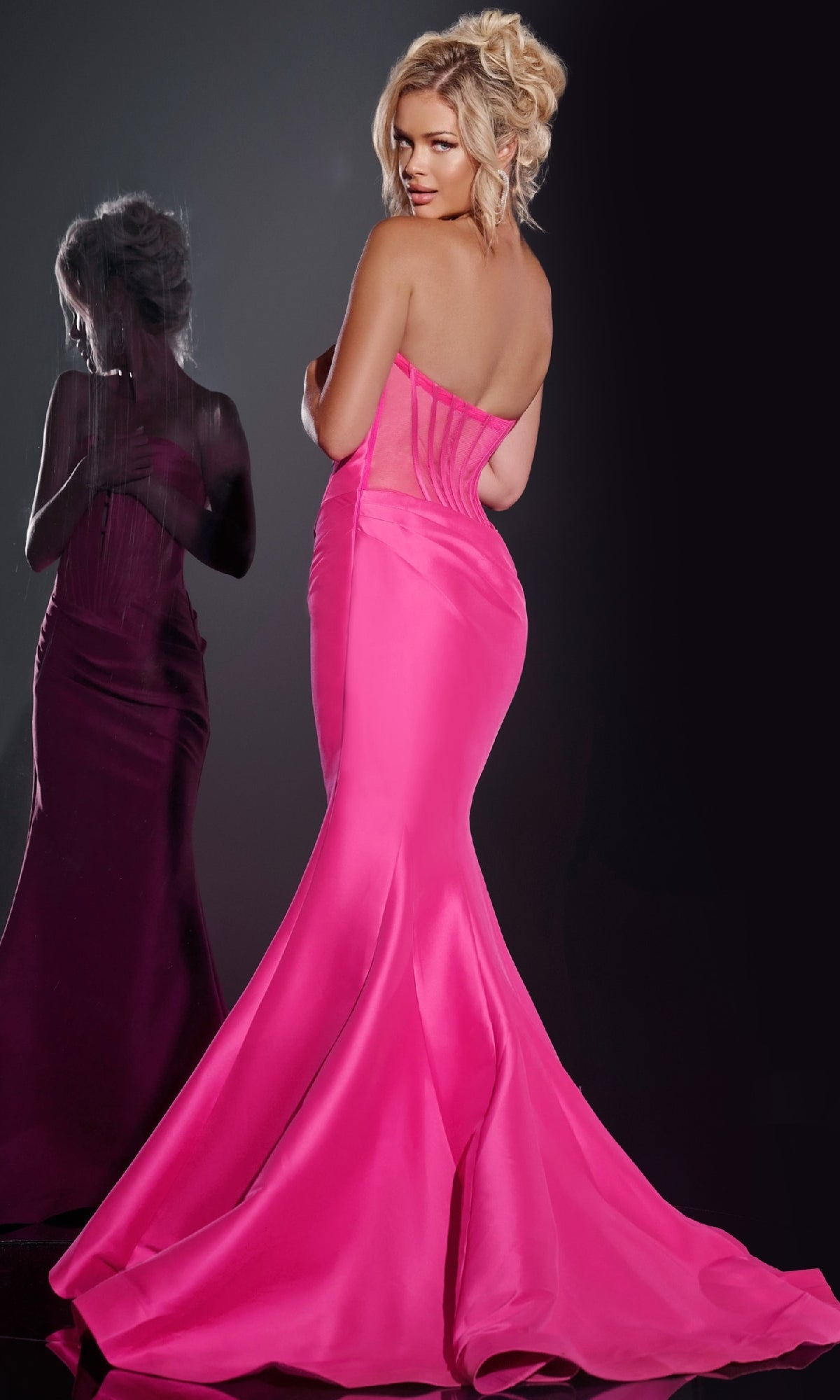 Long Prom Dress: Jovani 43350