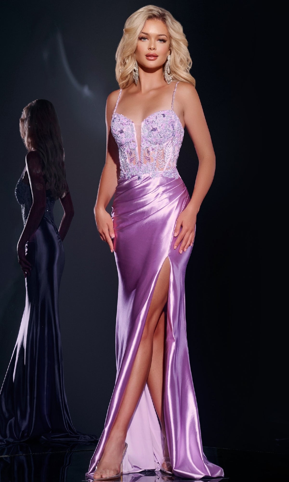 Long Prom Dress: Jovani 43569