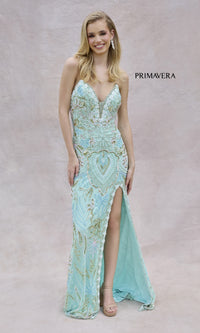 Long Prom Dress: Primavera 4382