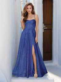 Long Glitter Prom Ball Gown: Dancing Queen 4428