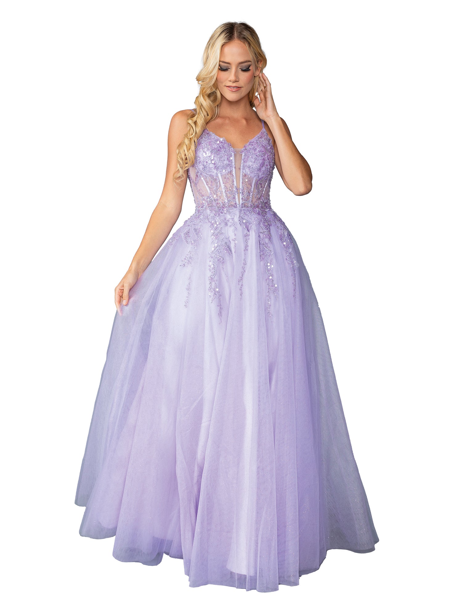 Long Prom Dress 4437 by Dancing Queen