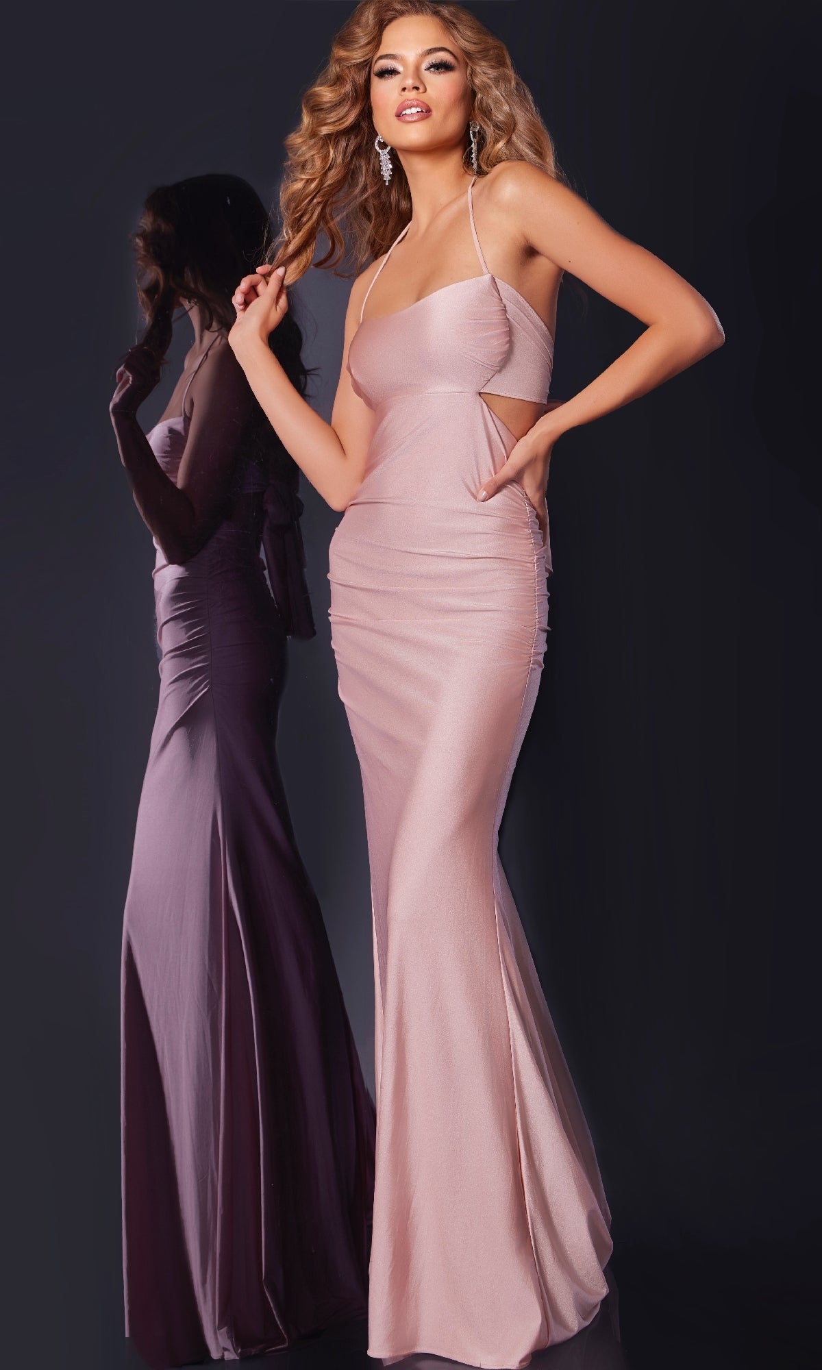 Long Prom Dress: Jovani 44513