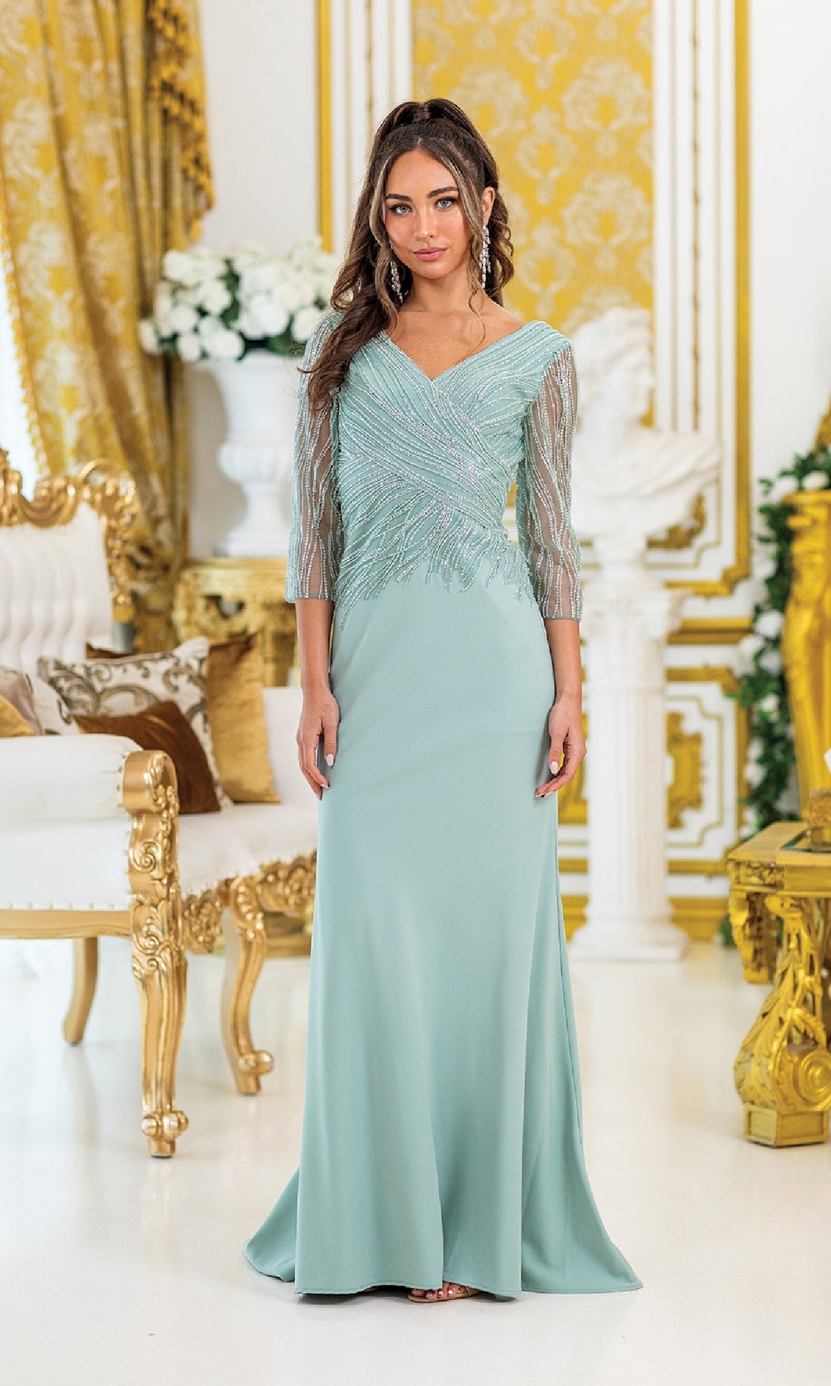 Long Formal Dress: Dancing Queen 4475