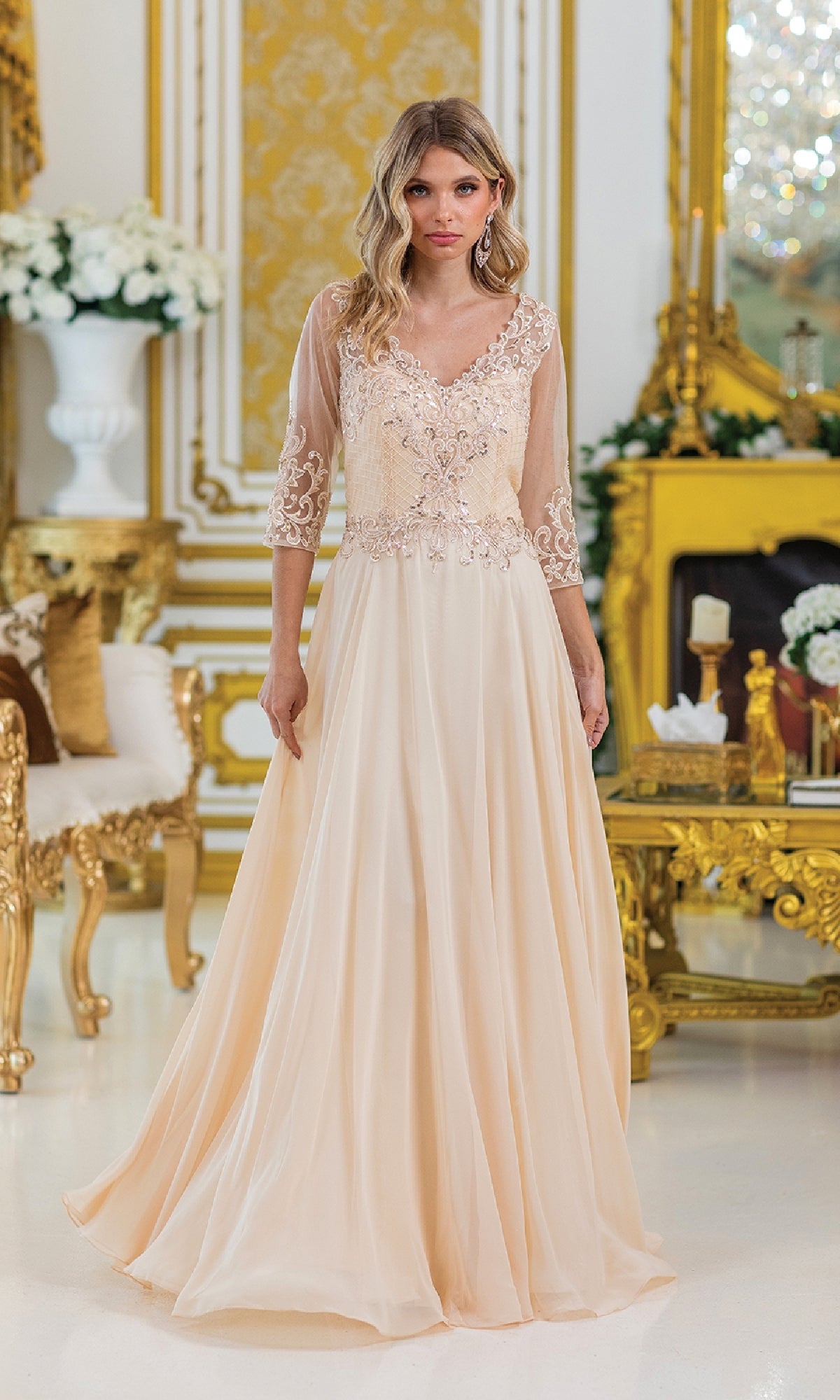 Long Formal Dress: Dancing Queen 4497