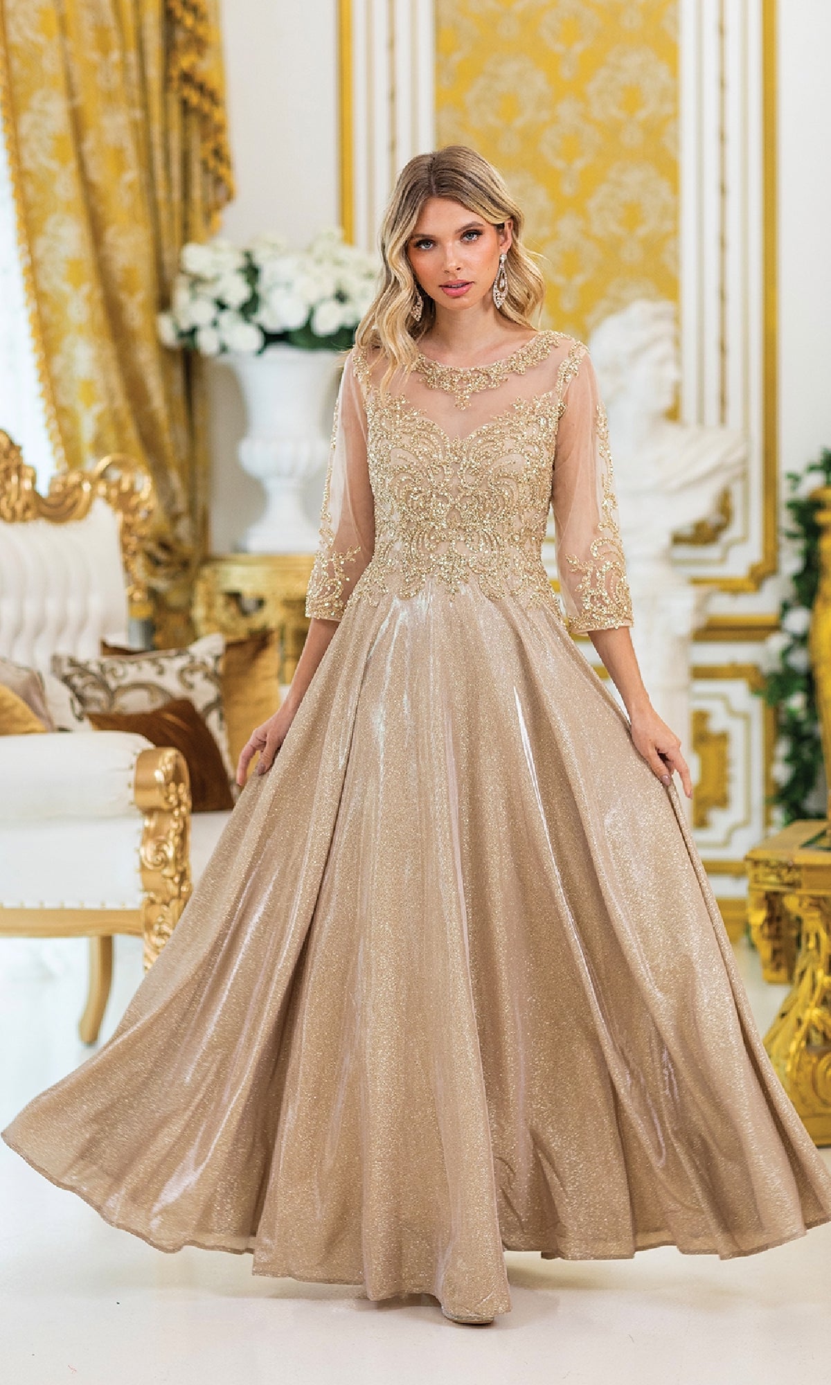 Long Formal Dress: Dancing Queen 4498