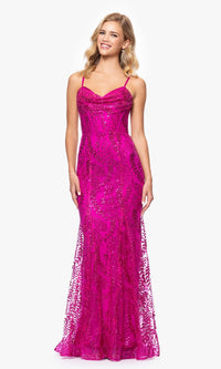 Long Prom Dress: Blondie Nites 4623BN