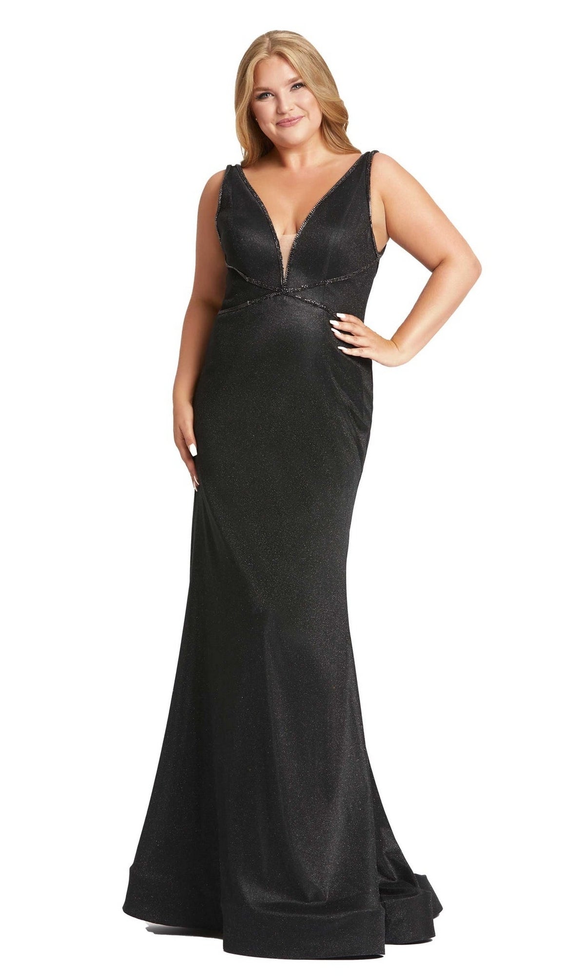 Long Plus-Size Prom Dress 48895 by Mac Duggal