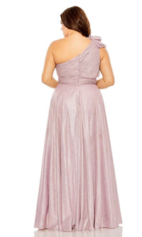 Mac Duggal Plus-Size Lilac Formal Dress 49713W