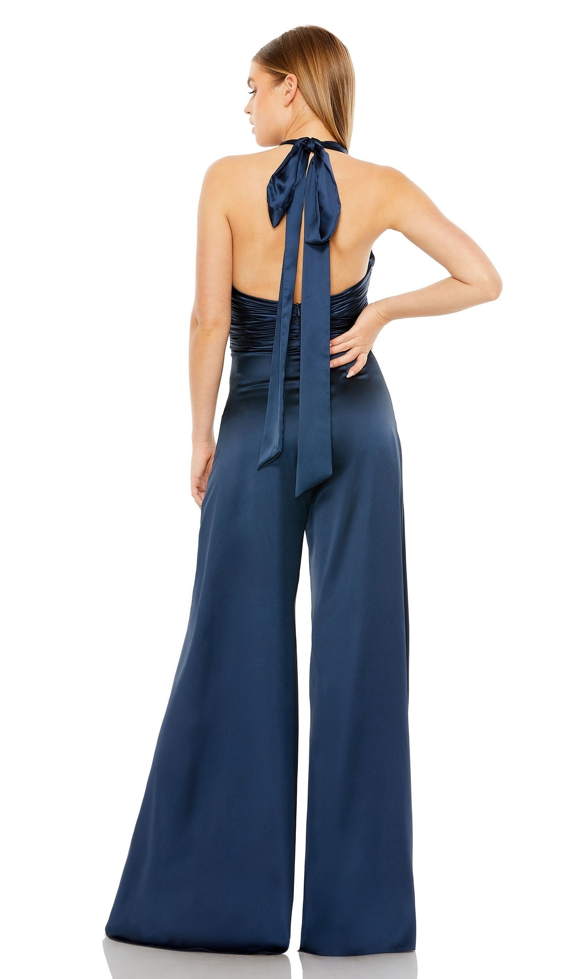 Mac Duggal Long Halter Formal Jumpsuit 49810