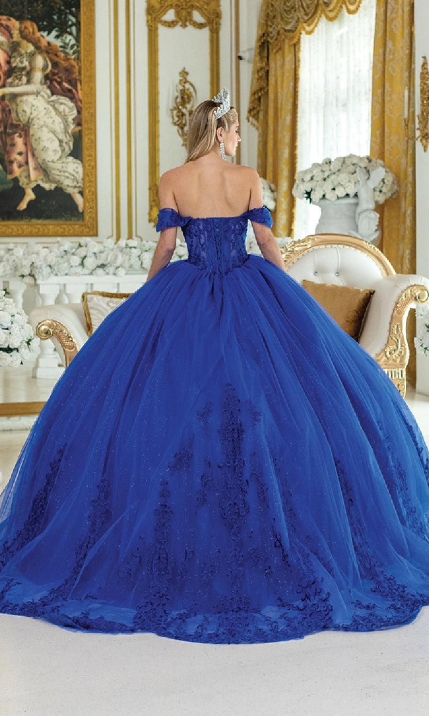 Royal Blue Quinceanera Dress 5003 By Dancing Queen