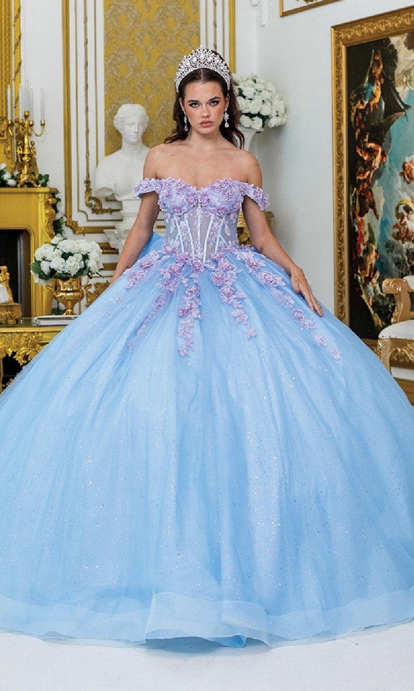 Blue Quinceanera Dress 5016 By Dancing Queen