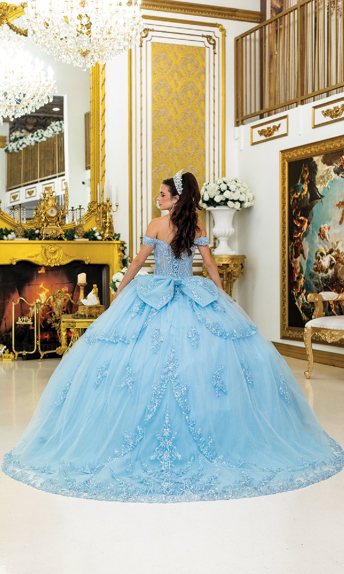 Blue Quinceanera Dress 5024 By Dancing Queen