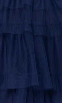 Cut-Out Short Ruffled Homecoming Dress 5098BN