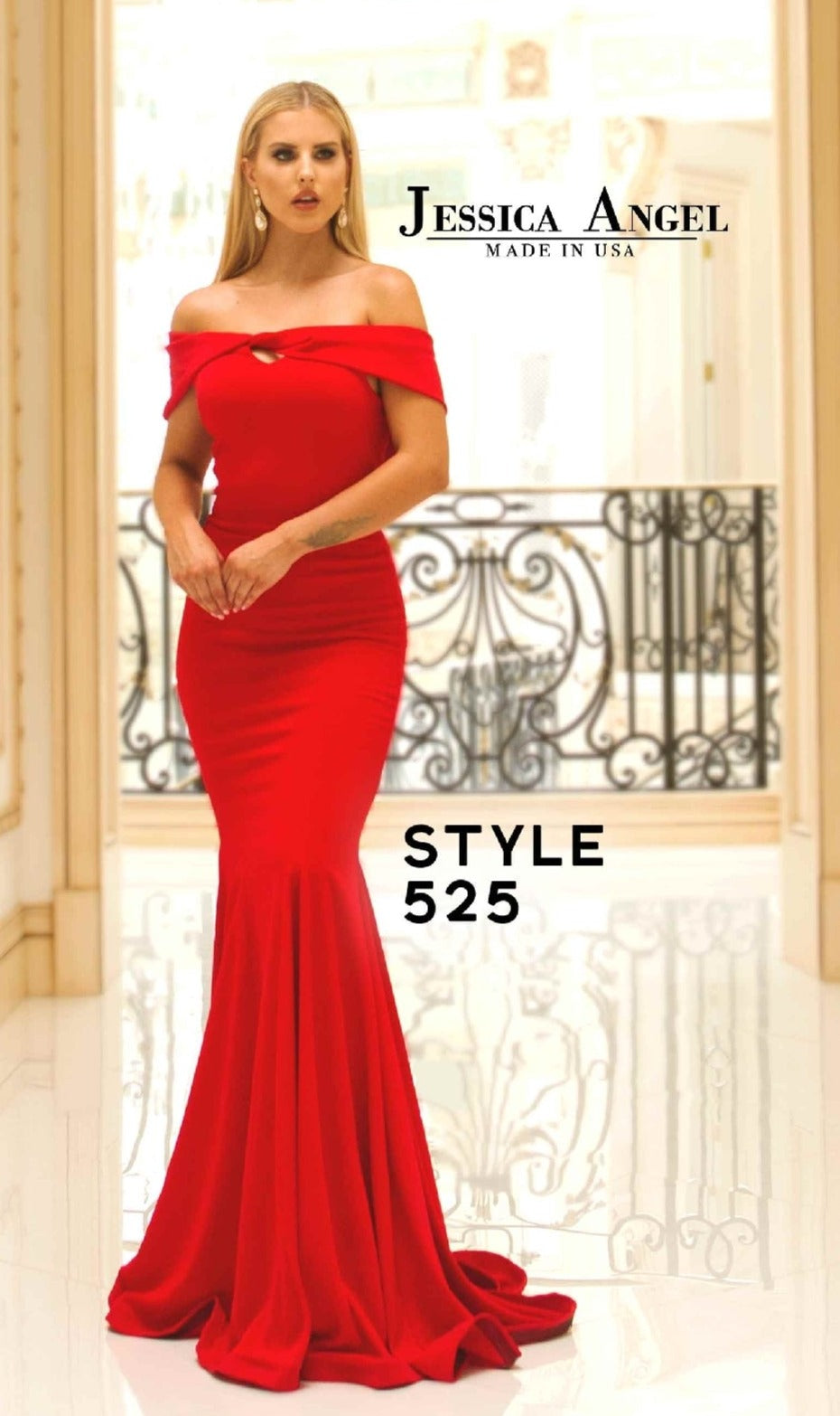 Long Mermaid Prom Dress: Jessica Angel 525