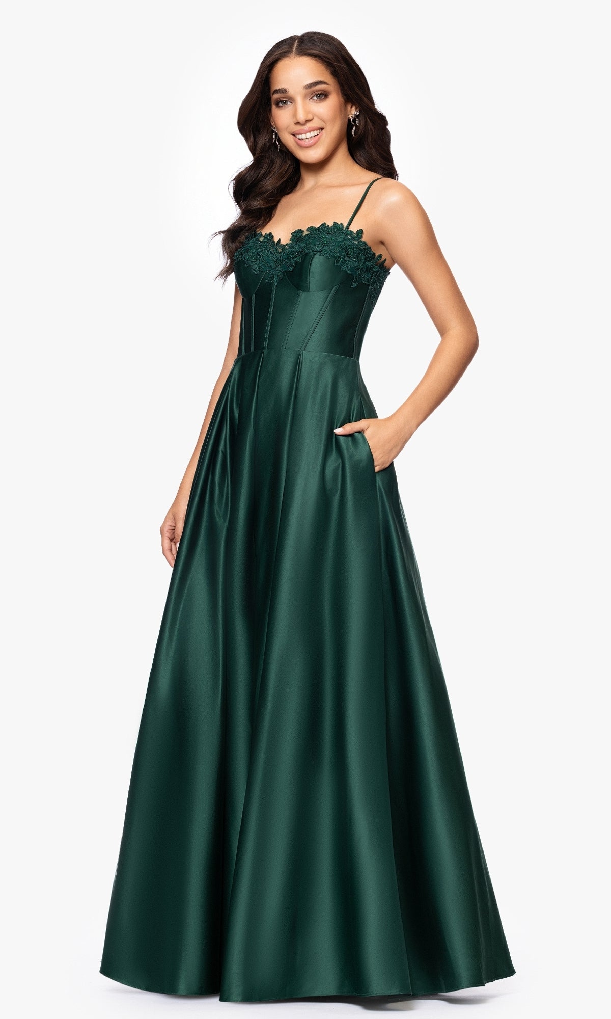 Long Prom Dress: Blondie Nites 5387BN