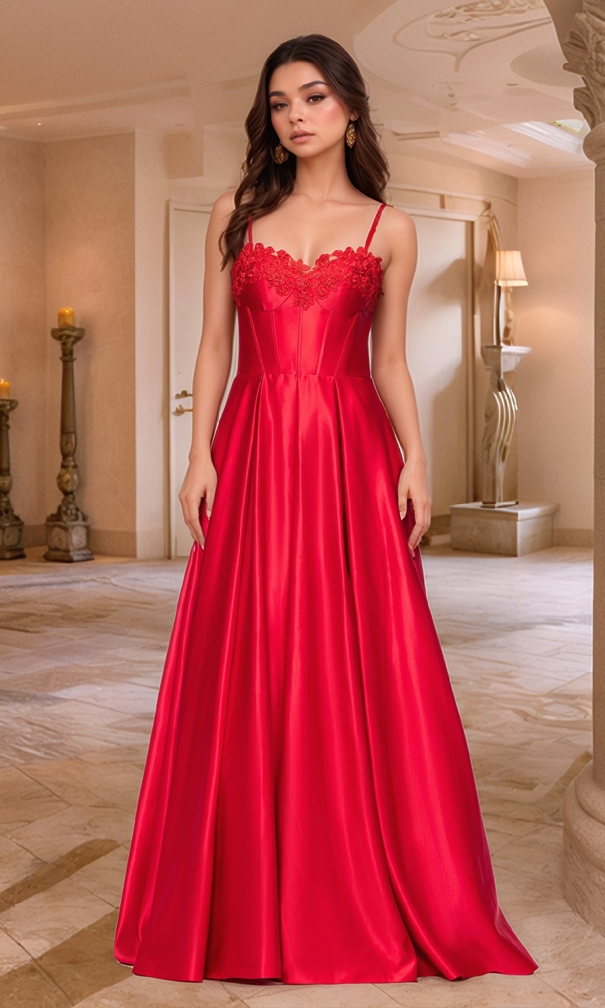 Long Prom Dress: Blondie Nites 5387BN