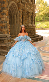 Off-the-Shoulder Quinceañera Dress: Amarra 54230