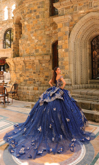 3D Flower Quinceanera Dress: Amarra 54235