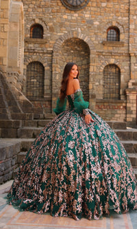 Sequin Quinceanera Dress: Amarra 54238