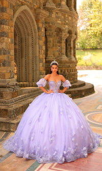 Catehdral-Train Quinceanera Dress: Amarra 54242