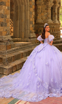 Catehdral-Train Quinceanera Dress: Amarra 54242