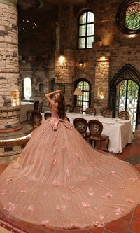 Rose Gold Quinceanera Dress: Amarra 54244