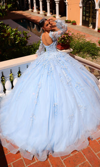 Corset Ball Gown Quinceañera Dress 59290 by Amarra