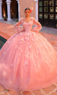 Corset Ball Gown Quinceañera Dress 59290 by Amarra