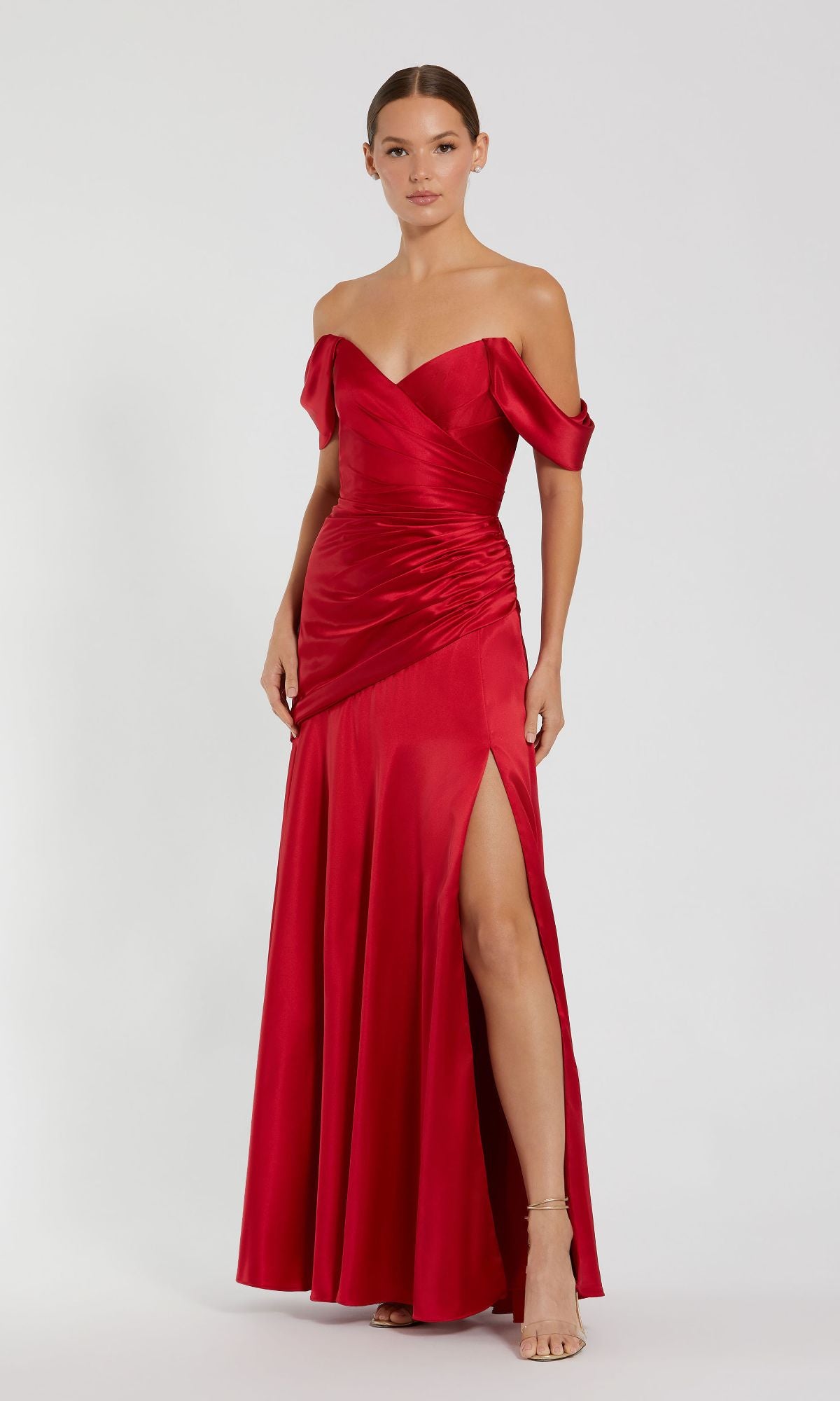 Ruby Red Prom Dress: Mac Duggal 56037