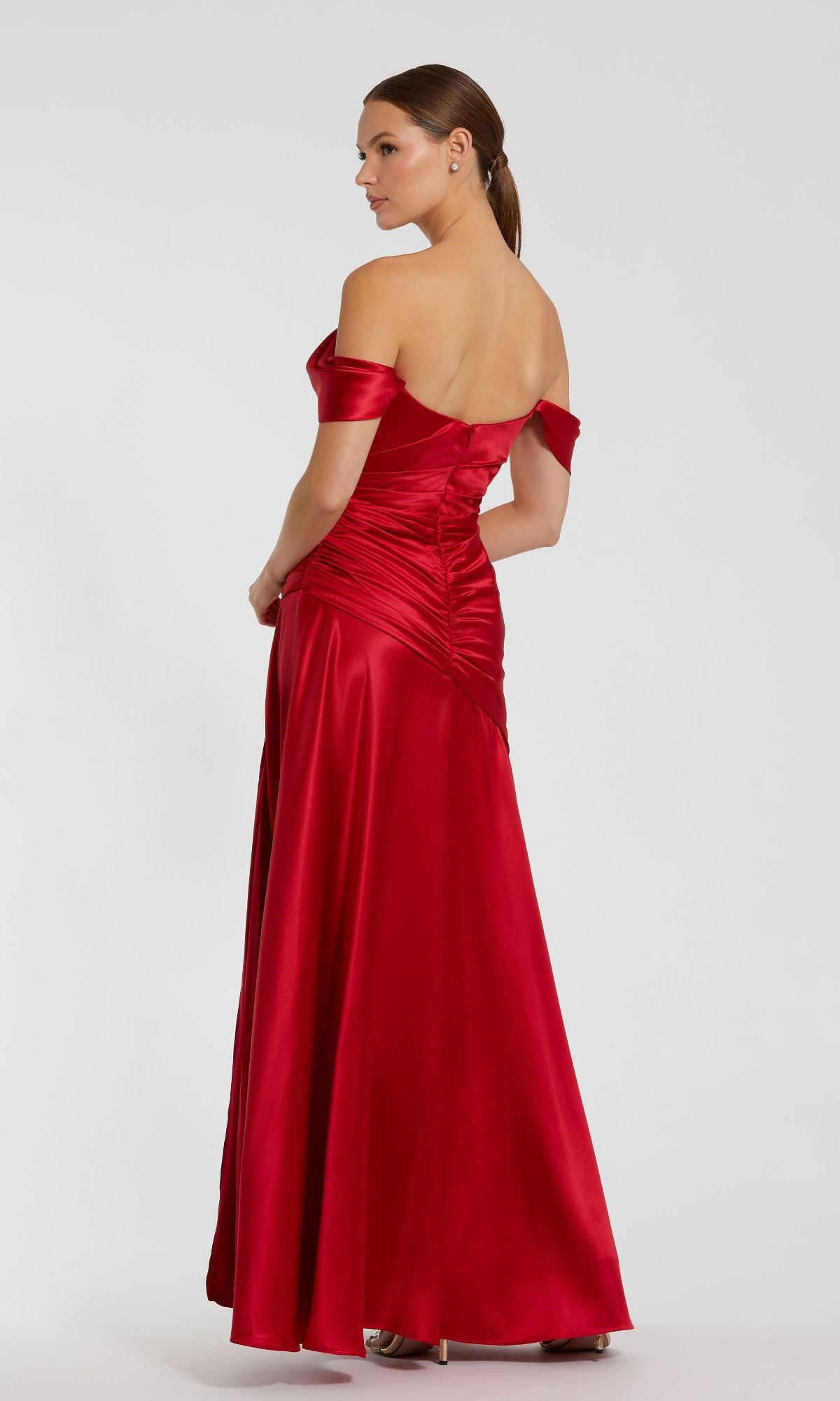 Ruby Red Prom Dress: Mac Duggal 56037