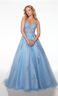 Alyce Long Prom Dress 61633