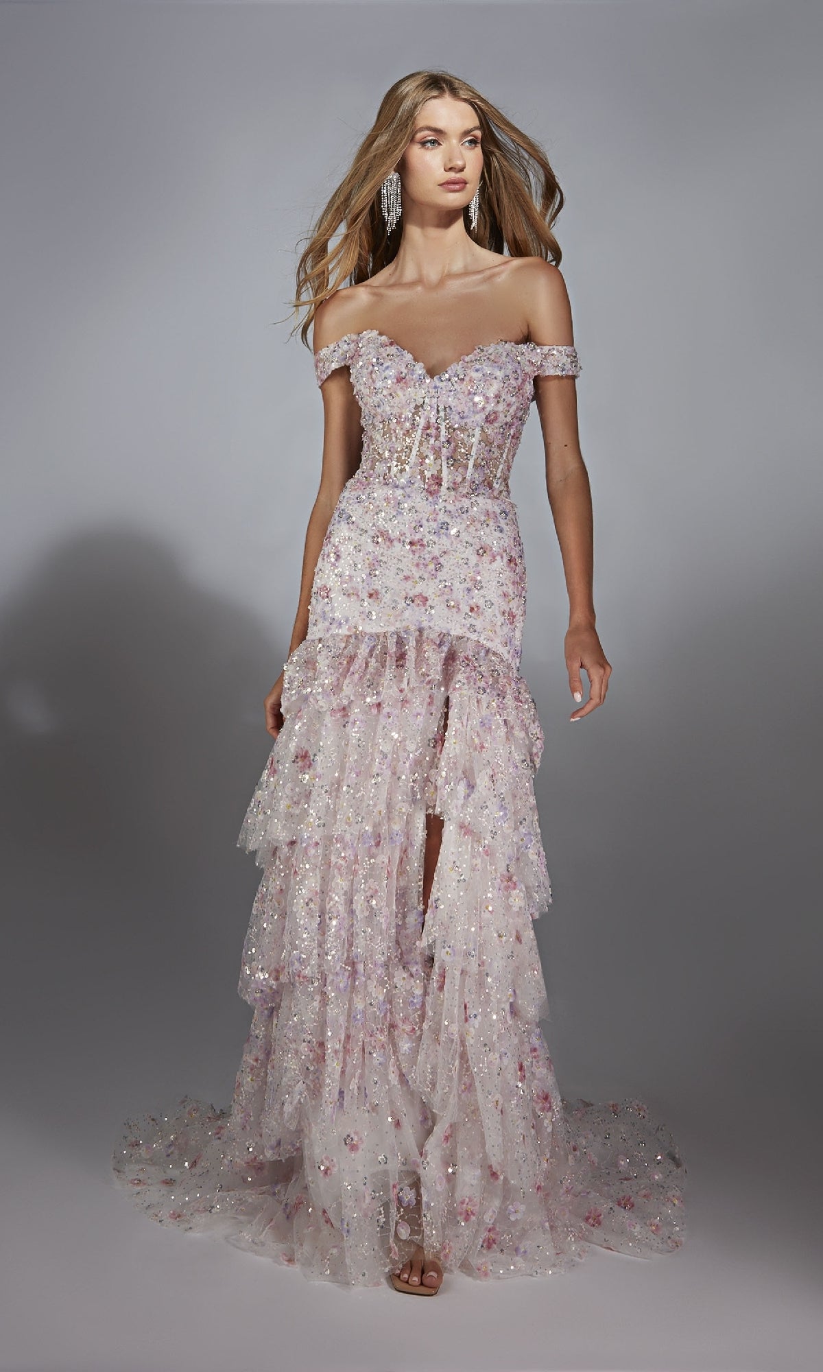 Long Prom Dress: Alyce 61736