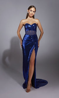 Long Prom Dress: Alyce 61764