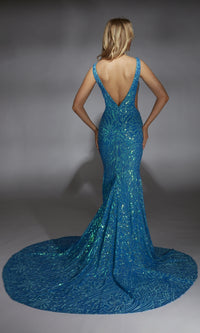 Long Prom Dress: Alyce 61876