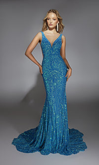 Long Prom Dress: Alyce 61876