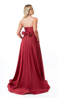 Strapless Sweetheart Long Prom Dress: Atria 6705H