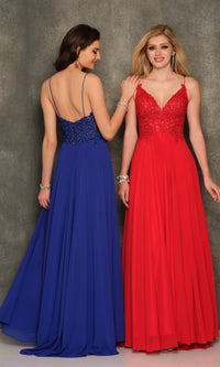 Long Formal Dress A7248 by Dave and Johnny