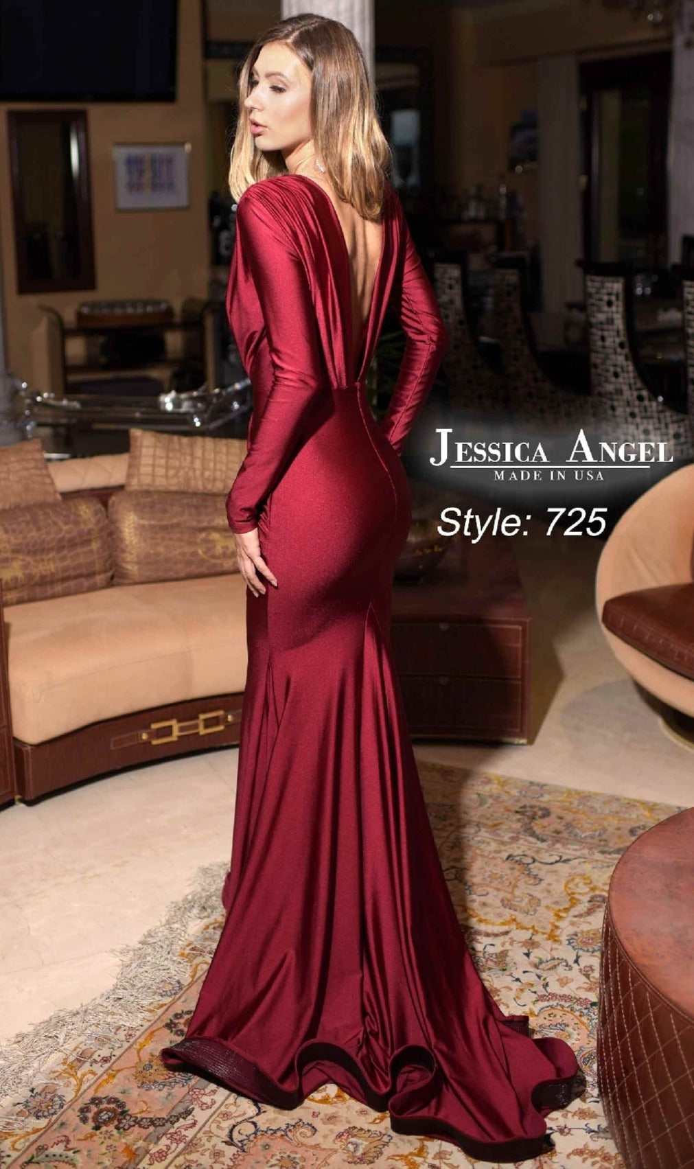 Long Formal Dress 725 by Jessica Angel