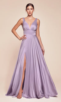 Sleeveless Classic Long Prom Dress: Ladivine 7469