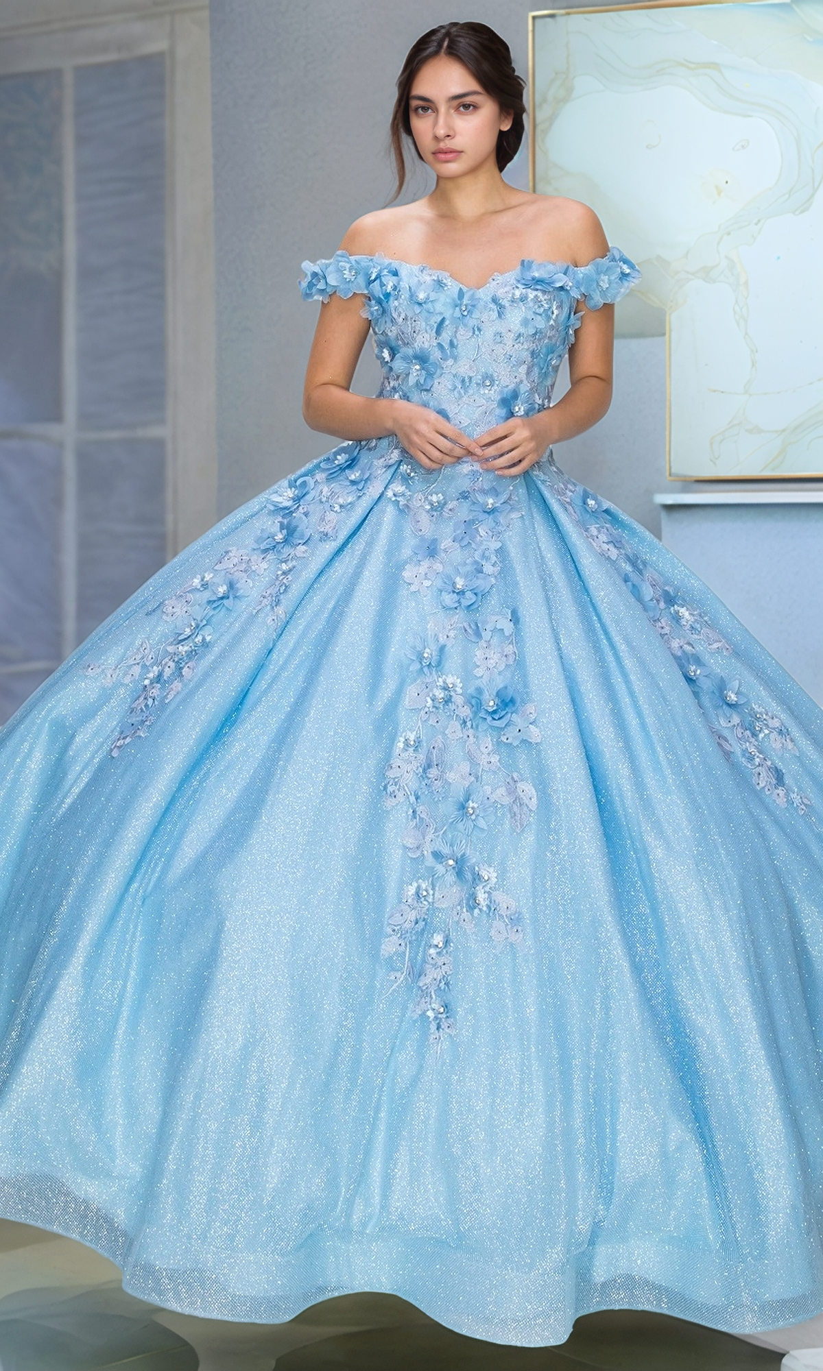 Quinceanera Ball Gown 8020J