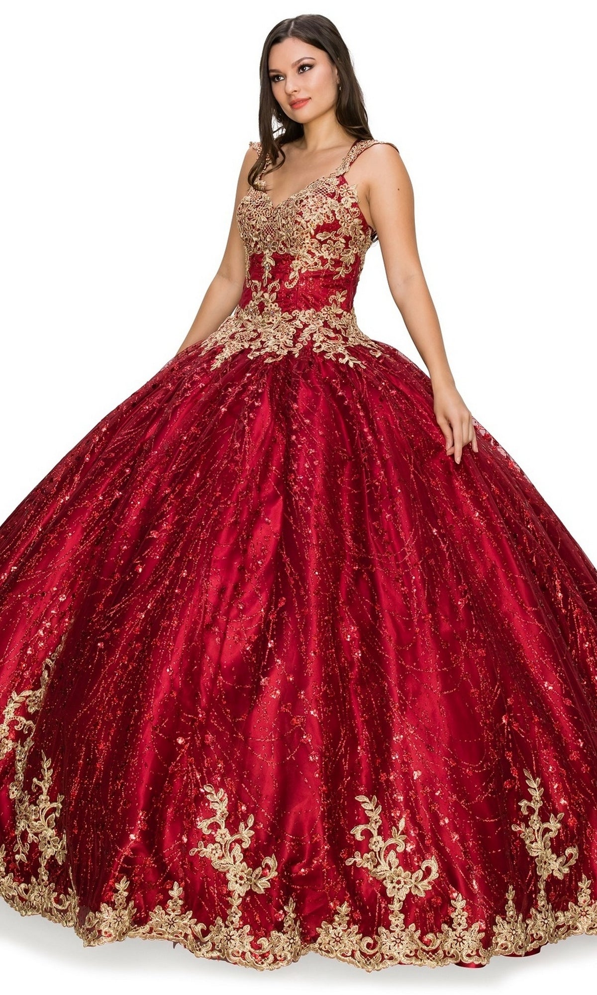 Quinceanera Ball Gown 8024J