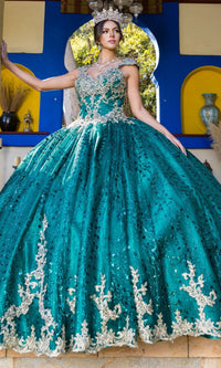 Quinceanera Ball Gown 8024J